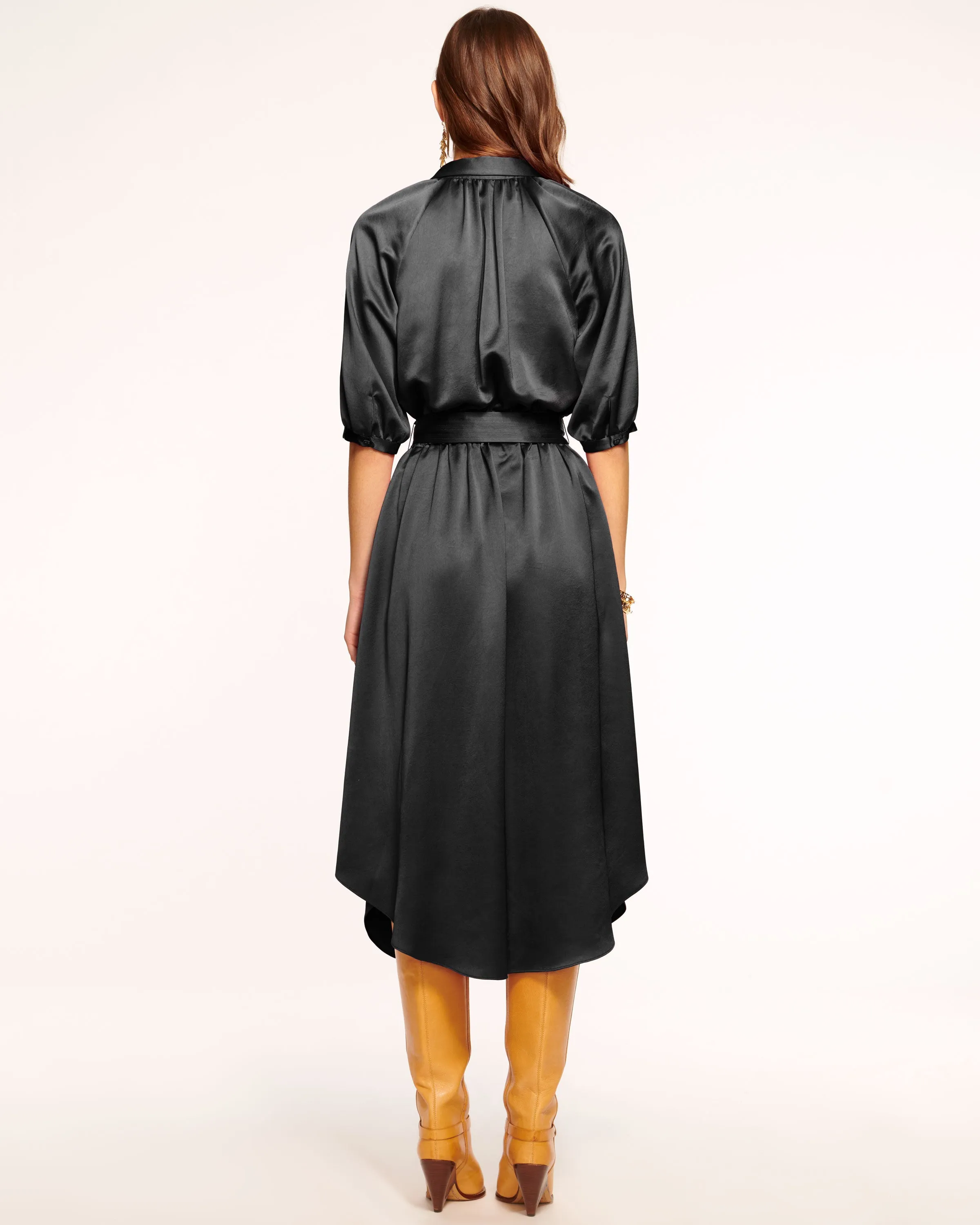 Janiyah Belted Shirt Dress