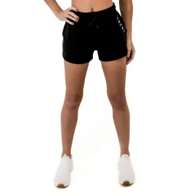 Jet Black Lounge Shorts