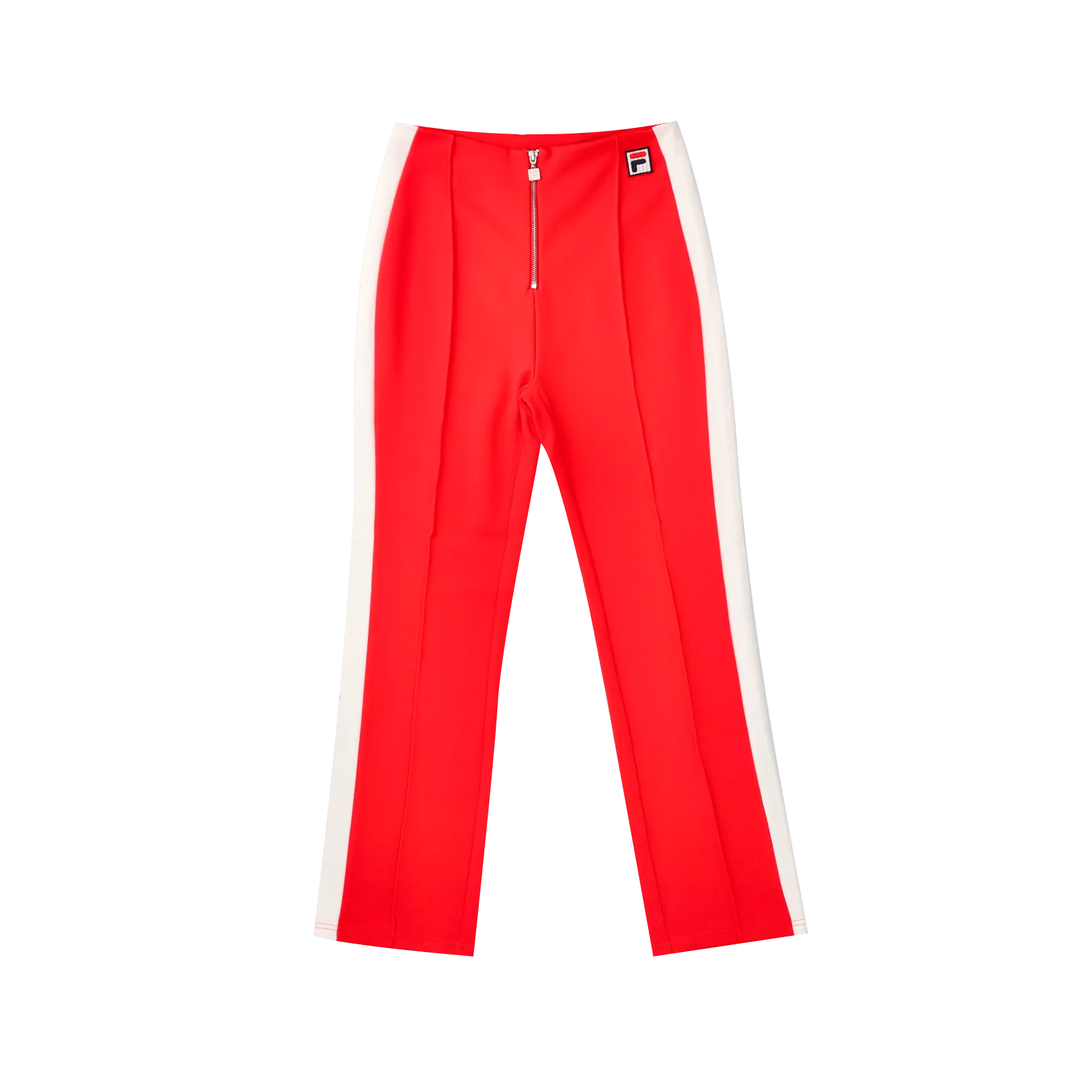Kacy Cropped Pants - True Red/Bright White