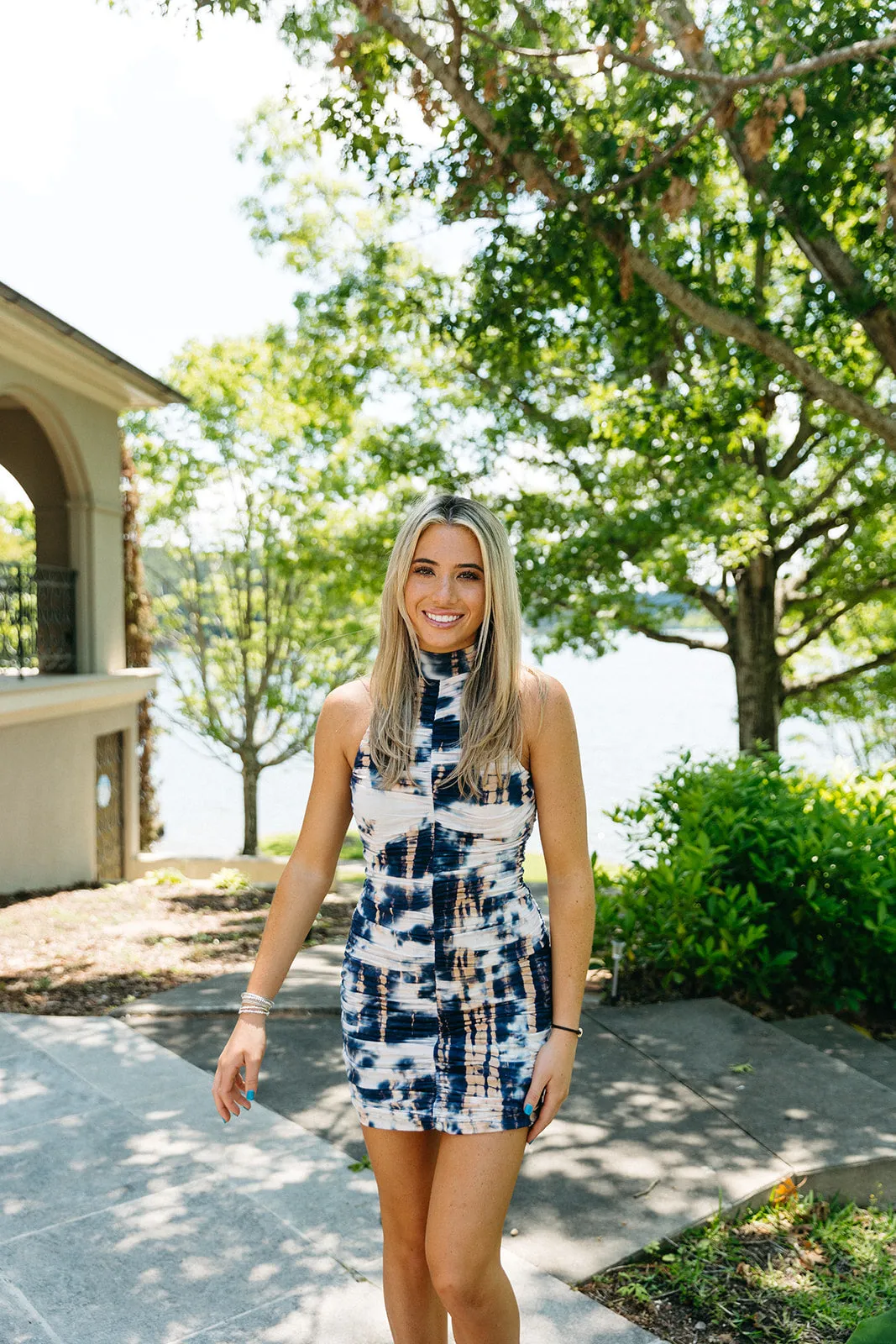 Kit Mini Dress - Indigo/Combo
