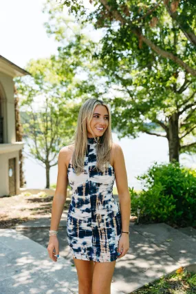 Kit Mini Dress - Indigo/Combo