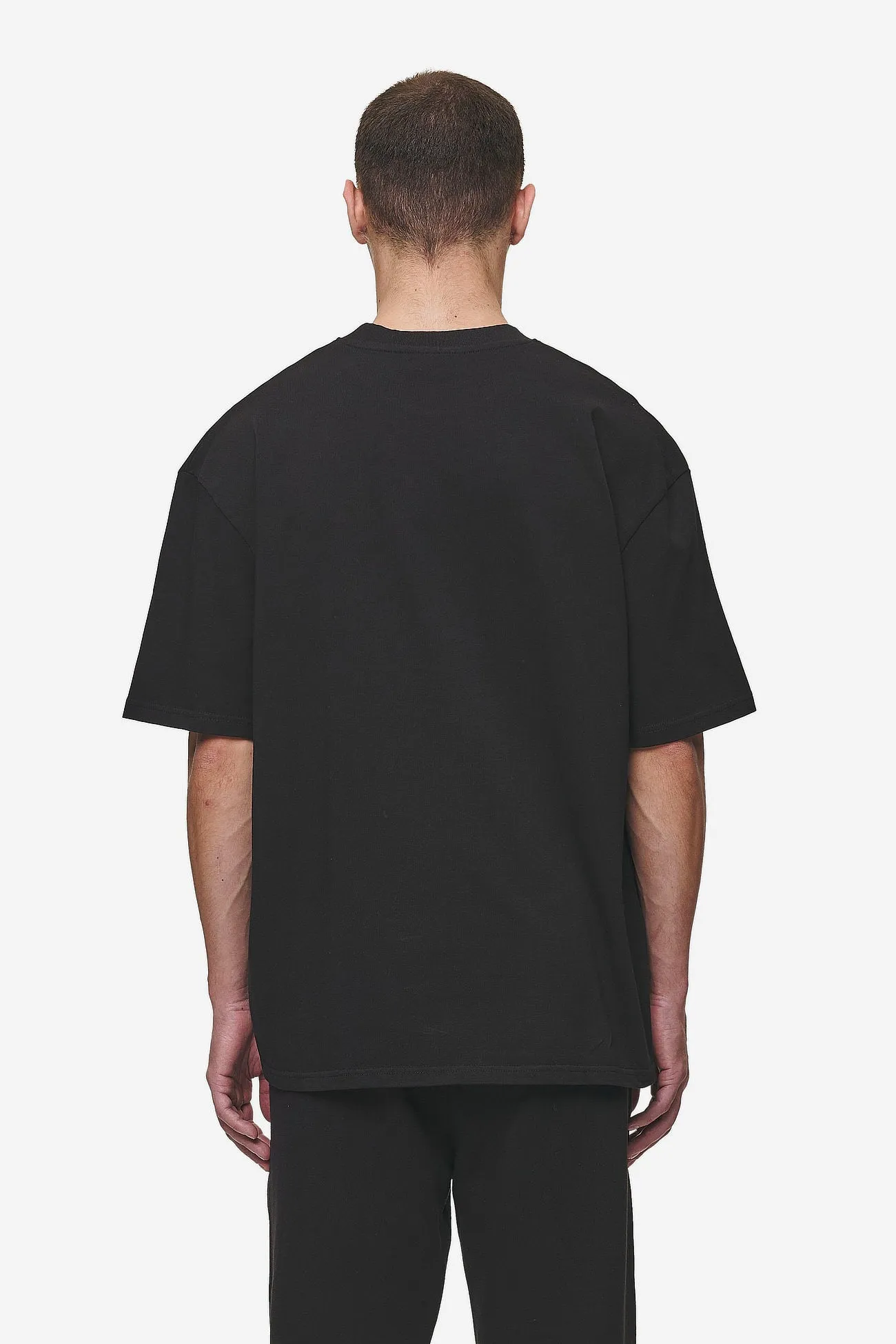 Logo Oversized Tee Washed Black