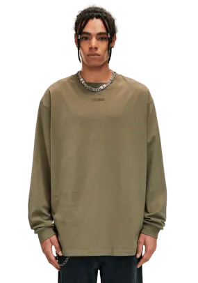 Mesh Grid Basic Sweatshirt