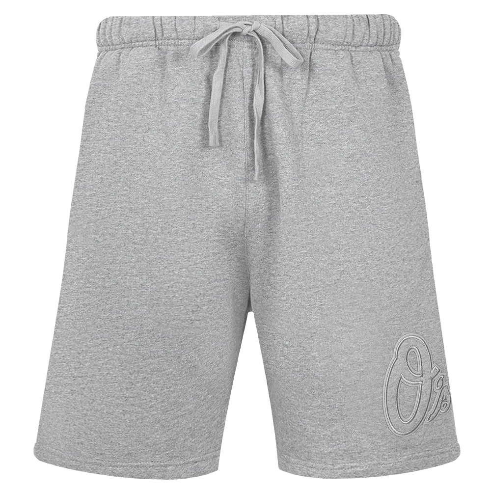 MLB BALTIMORE ORIOLES NEUTRAL MEN'S SHORT (DARK HEATHER GRAY)