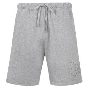 MLB BALTIMORE ORIOLES NEUTRAL MEN'S SHORT (DARK HEATHER GRAY)