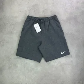 Nike Fleece Shorts Charcoal Grey