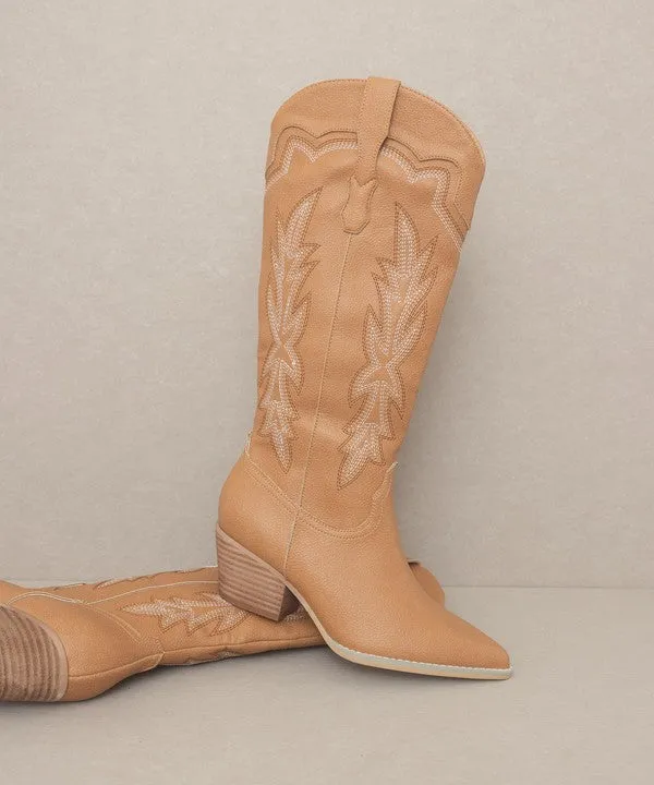 Oasis Society Ainsley | Embroidered Cowboy Boot