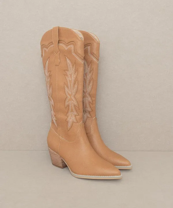 Oasis Society Ainsley | Embroidered Cowboy Boot