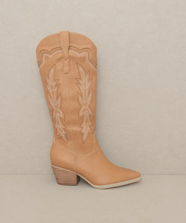 Oasis Society Ainsley | Embroidered Cowboy Boot