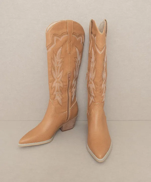 Oasis Society Ainsley | Embroidered Cowboy Boot
