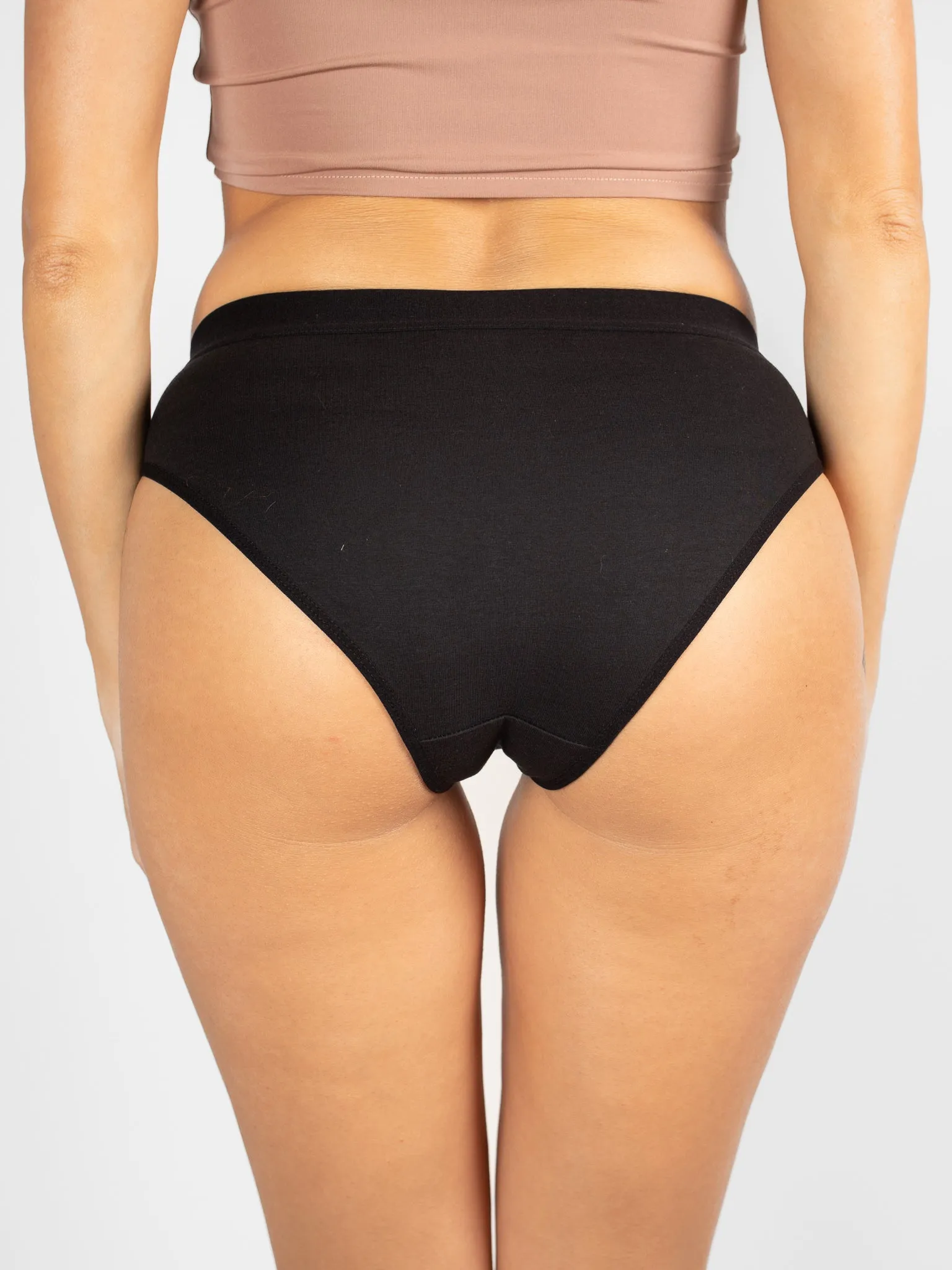 Perforated-Panel Seamless Briefs