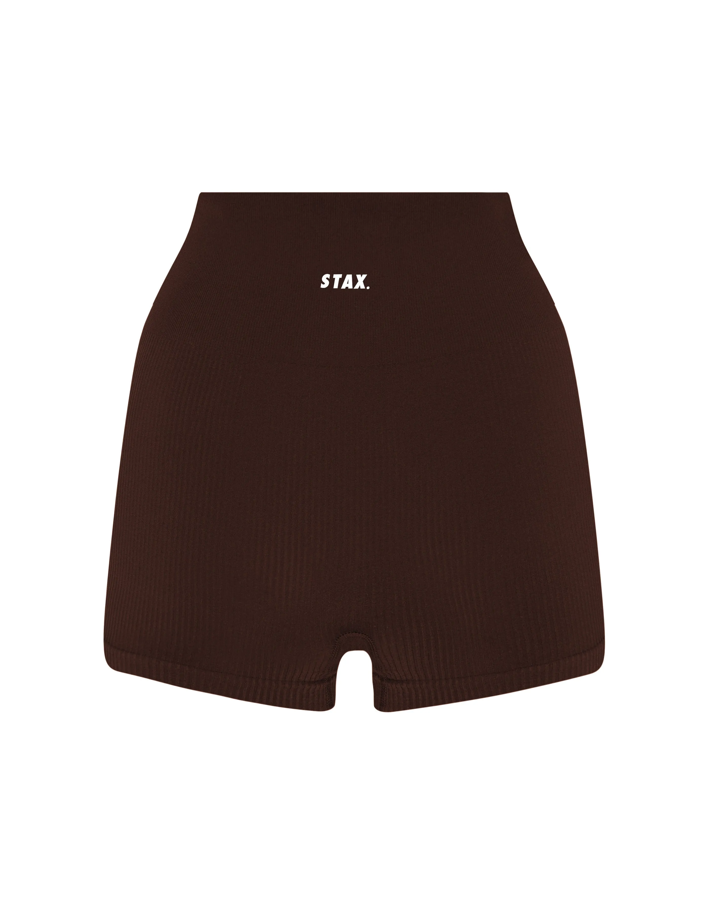 Premium Seamless Mini Lounge Shorts V5.1 - Umber