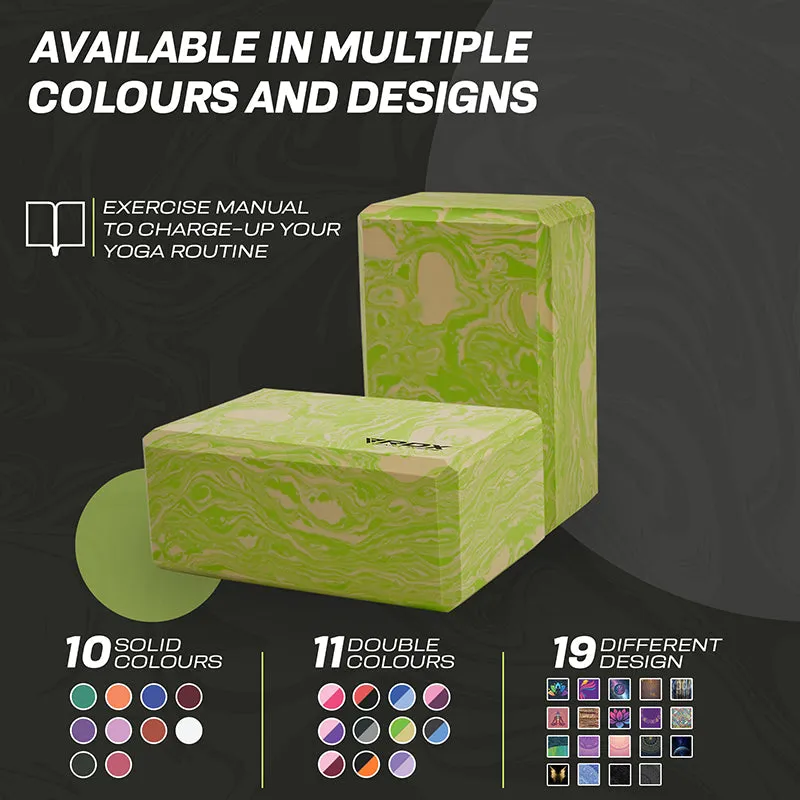RDX GN EVA Foam High Density Non-Slips Yoga Block