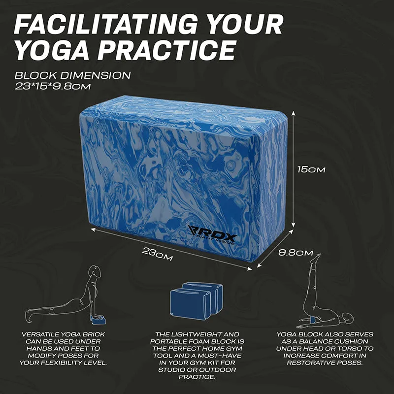 RDX LU EVA Foam High Density Non-Slips Yoga Block