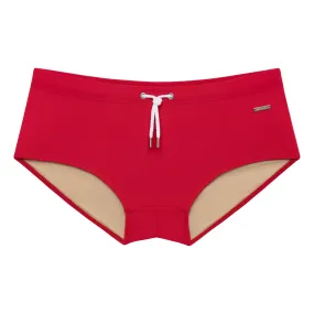 Red Solid Corcovado Brief