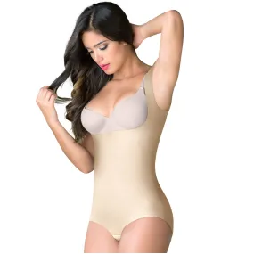 Romanza 2023 Tummy Control Bodysuit Open Bust Shapewear for Women