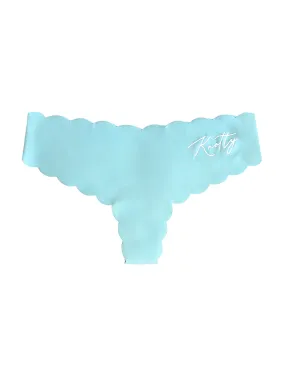 Seamless Sky Blue Thong