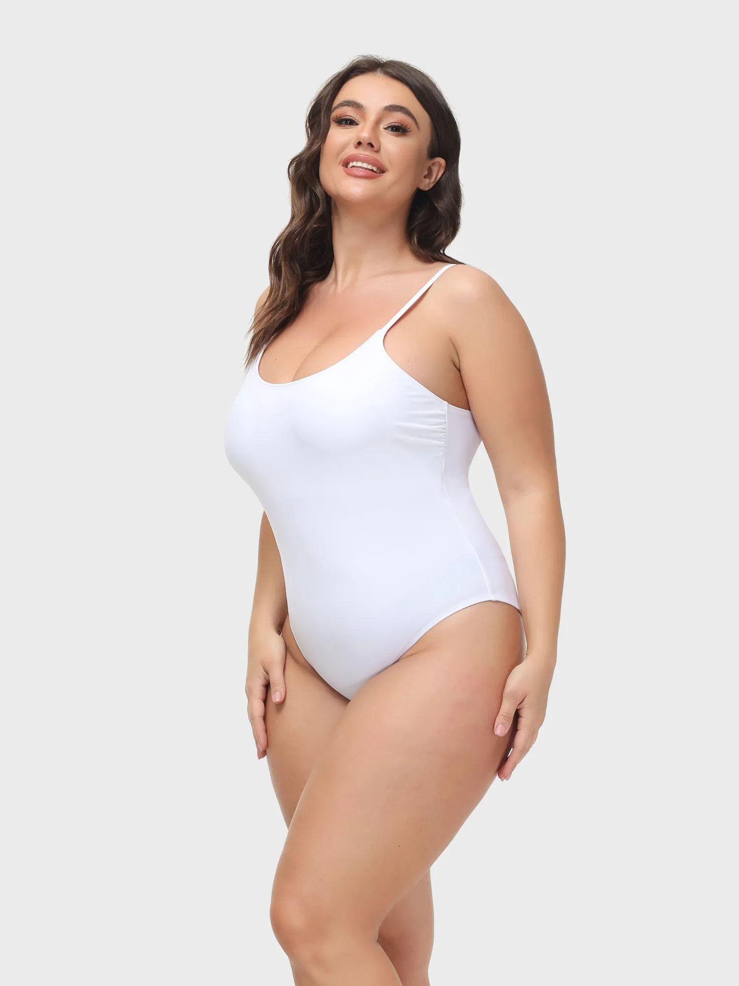 Sexy Back Lace-up Swim Bodysuit