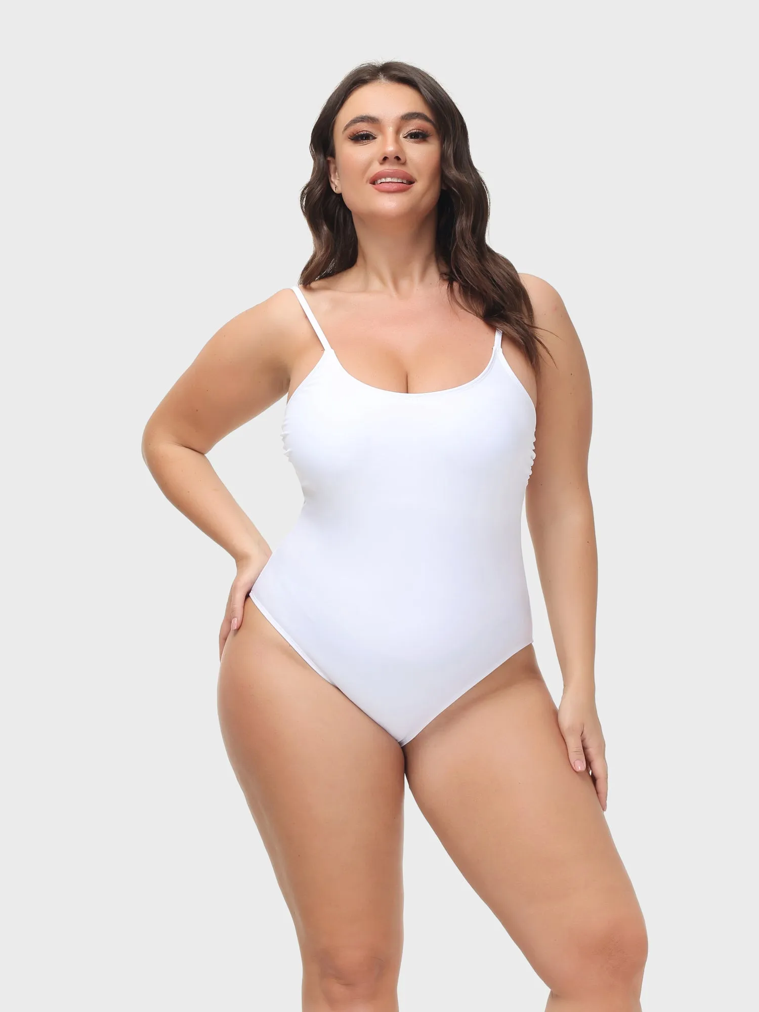 Sexy Back Lace-up Swim Bodysuit