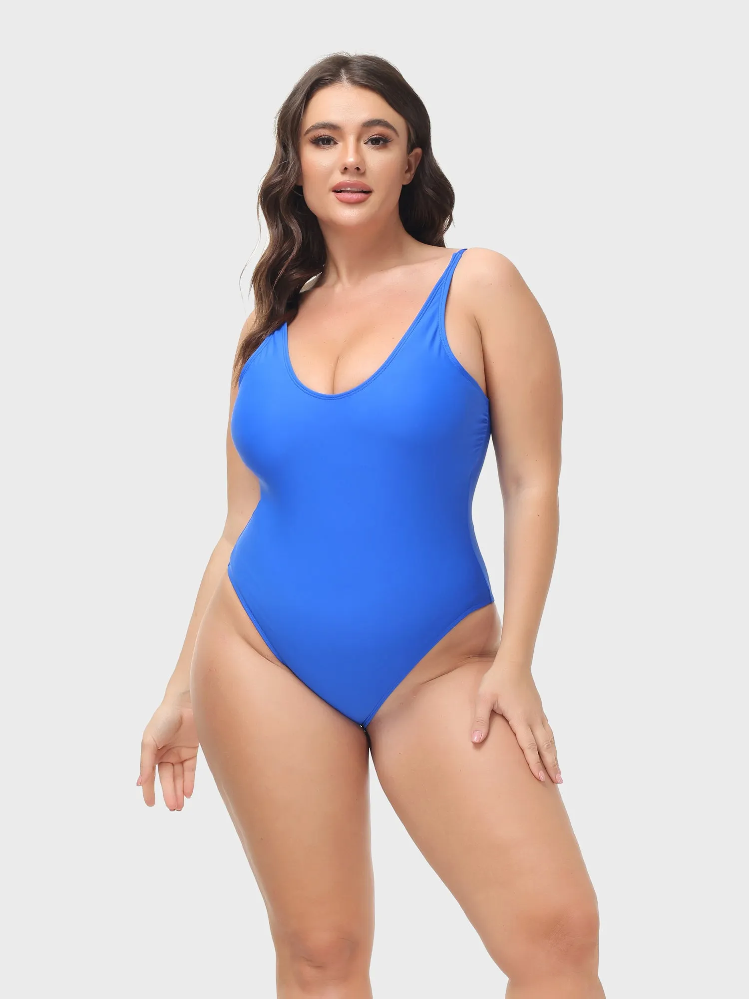 Sexy Back Lace-up Swim Bodysuit
