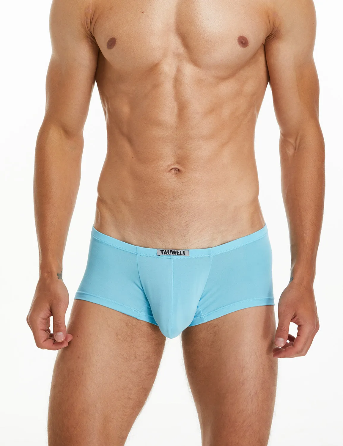 Solid Elastic Boxer Briefs 23201