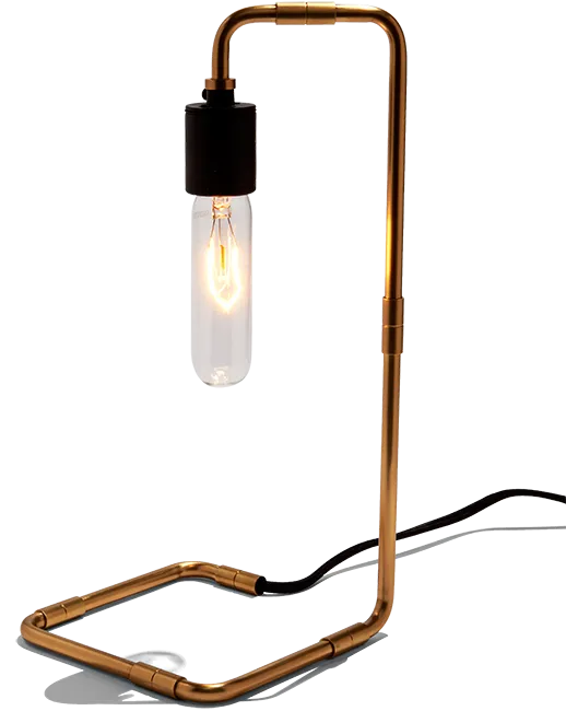 Stilwell Brass Desk Lamp