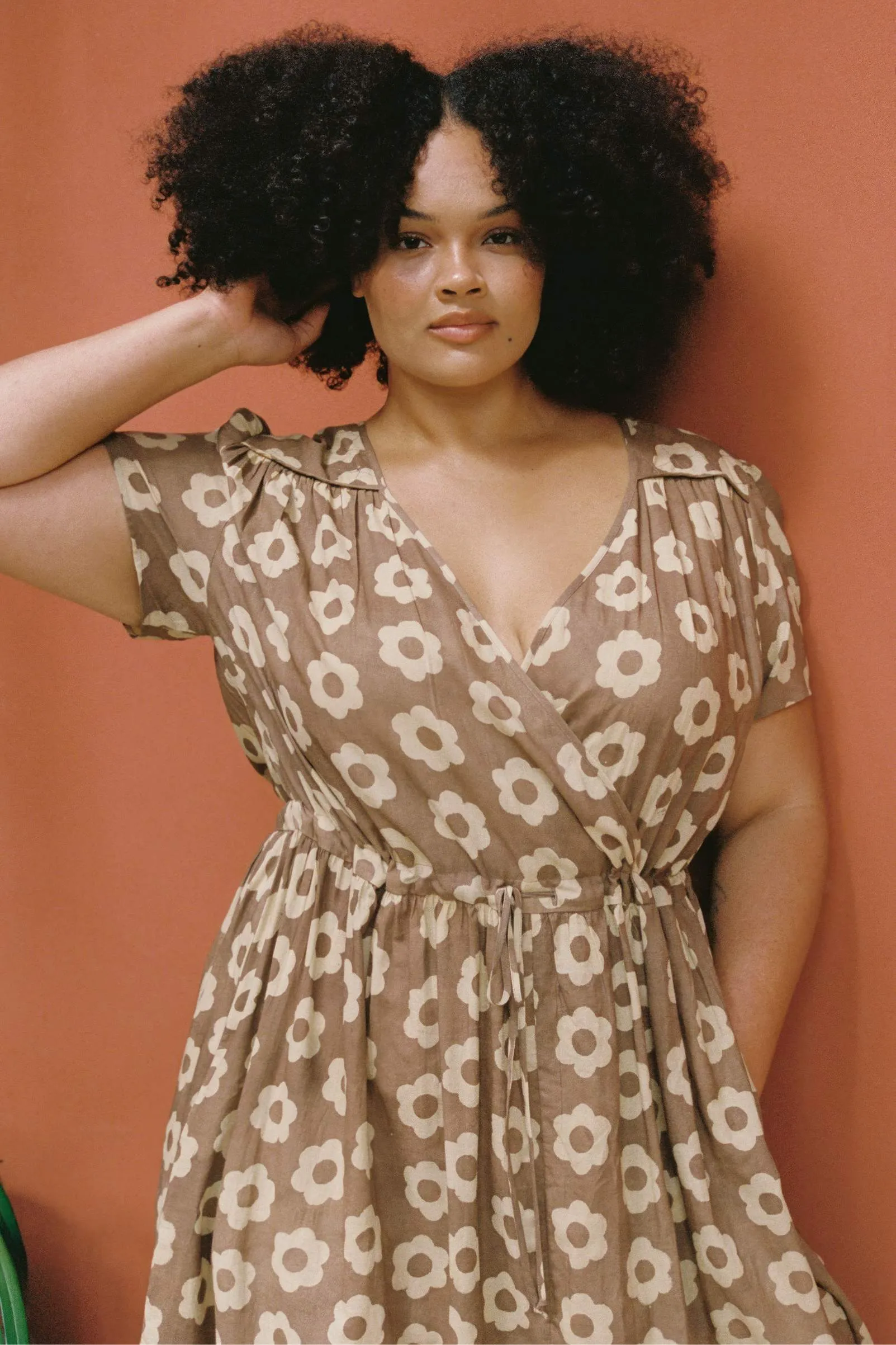 The Dawn Dress Extended | Mocha Daisy