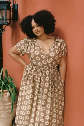The Dawn Dress Extended | Mocha Daisy