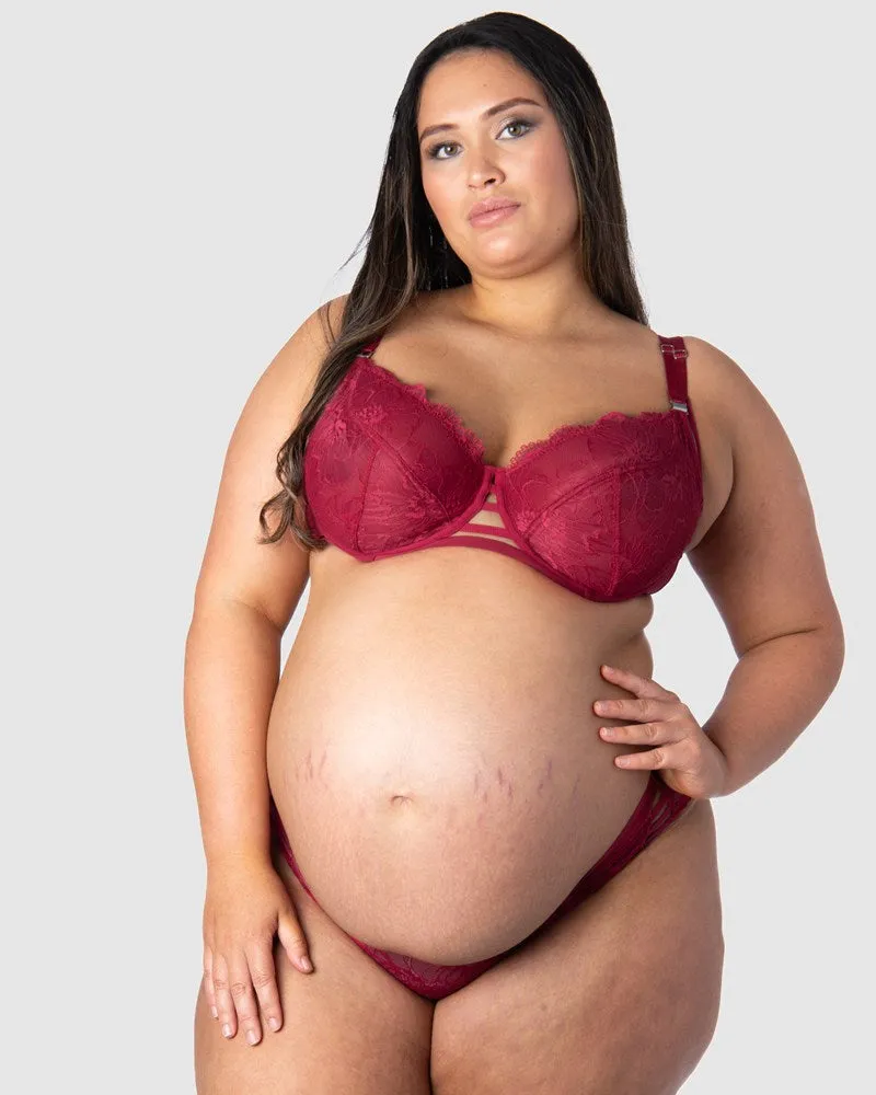 TRUE LUXE PERSIAN ROSE NURSING BRA - FLEXI UNDERWIRE