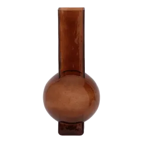 Vase Eve rustic brown