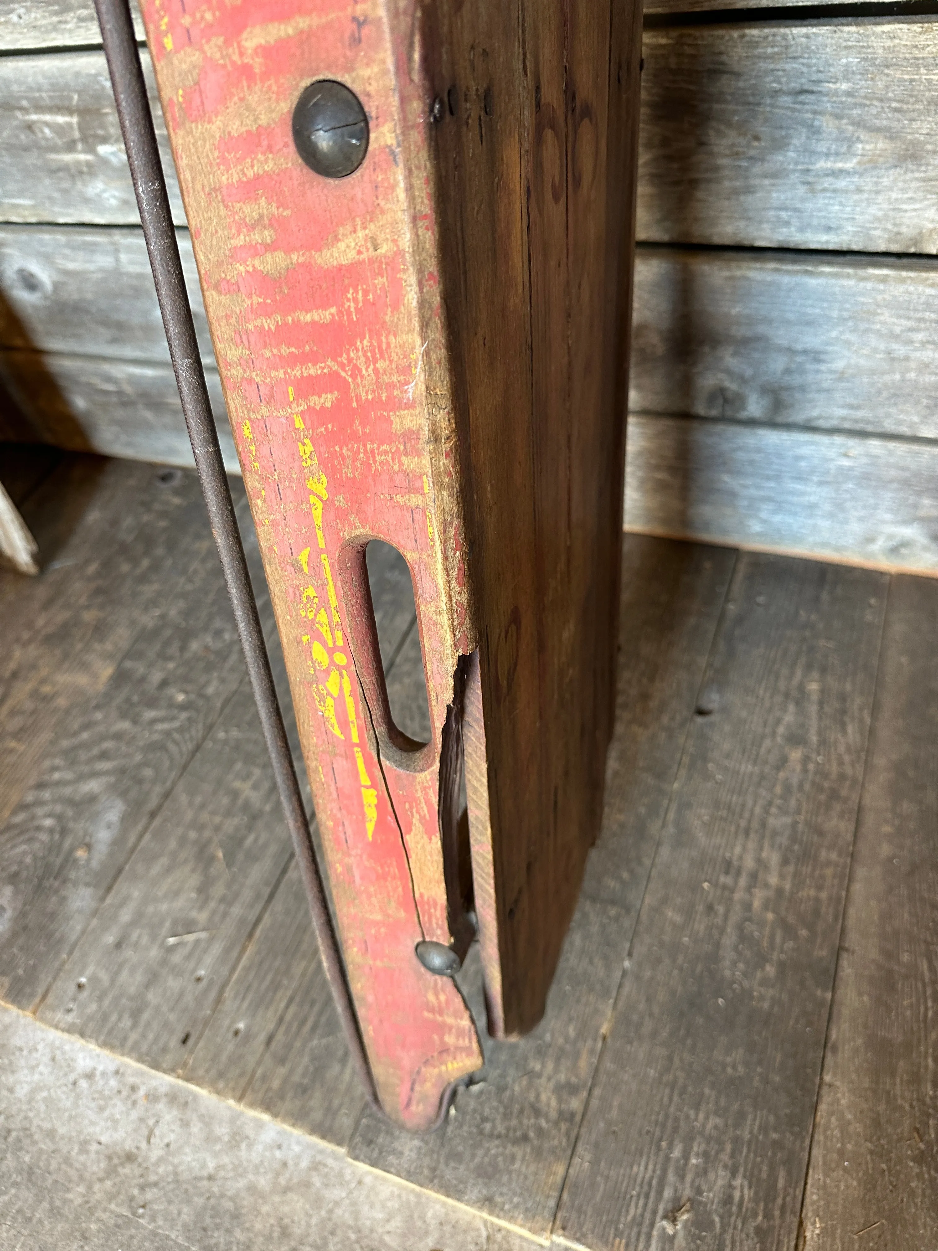 Vintage Belly Flopper Sled
