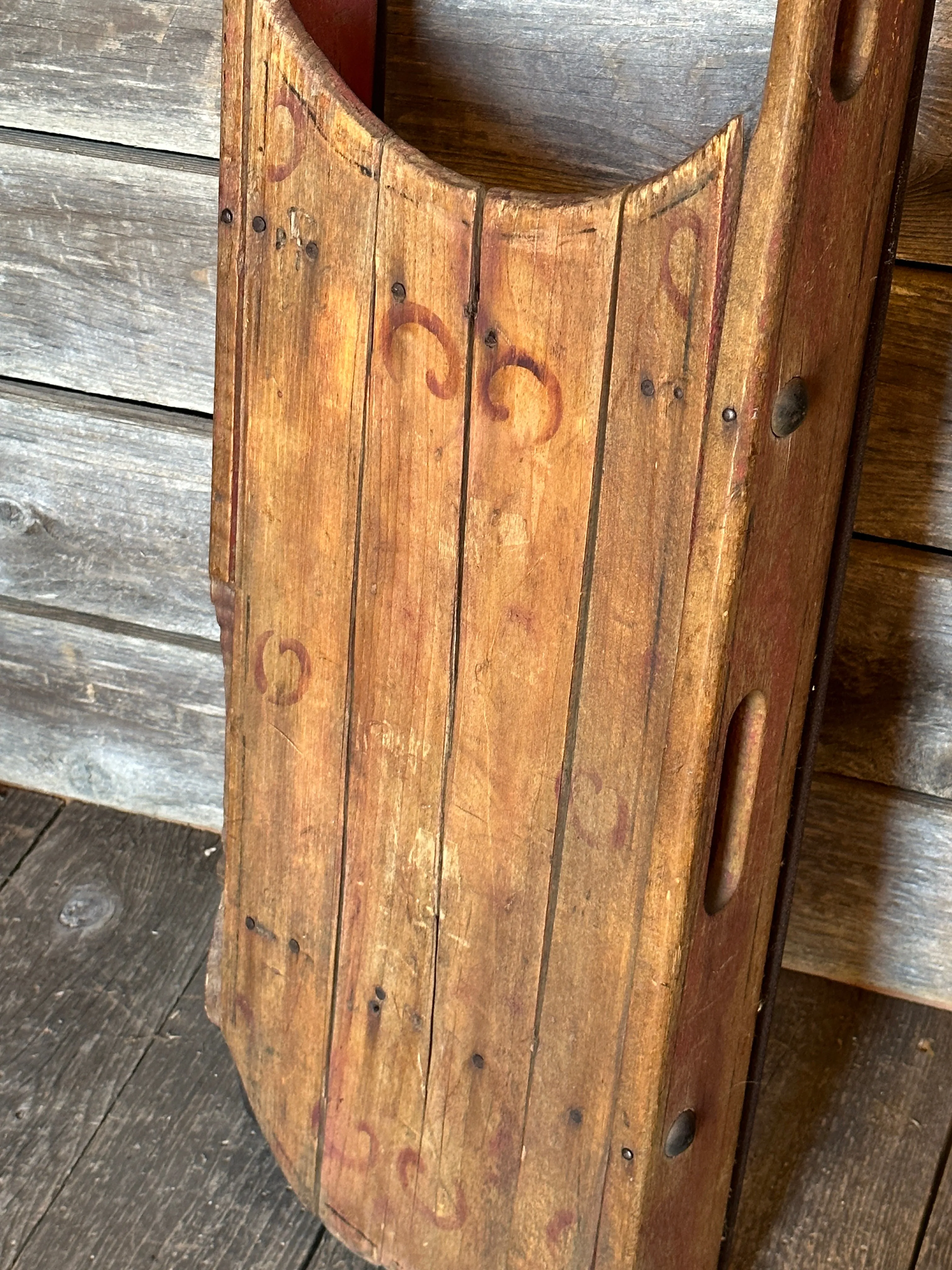Vintage Belly Flopper Sled